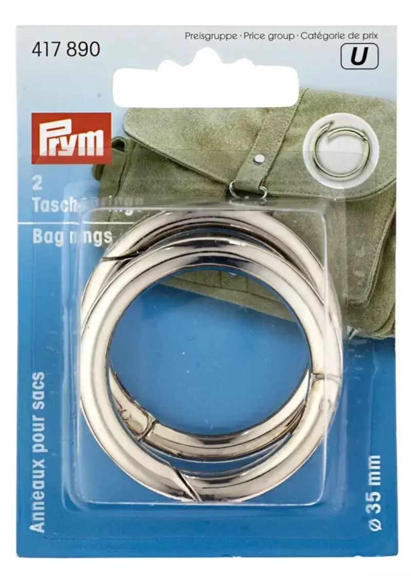 Taschenringe silber