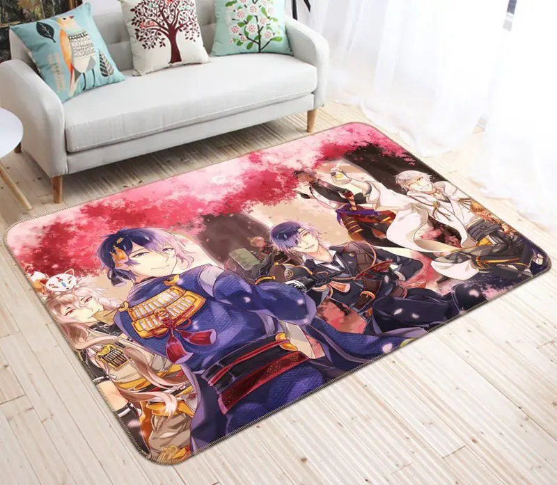 Touken Ranbu Anime 4 Teppich