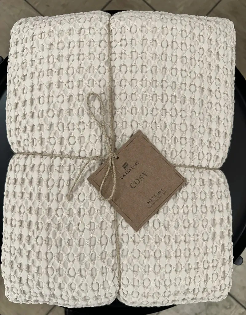 Waffeldecke Cozy 100% Baumwolle