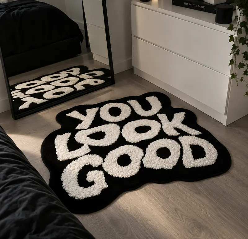 YOU LOOK GOOD Rug
