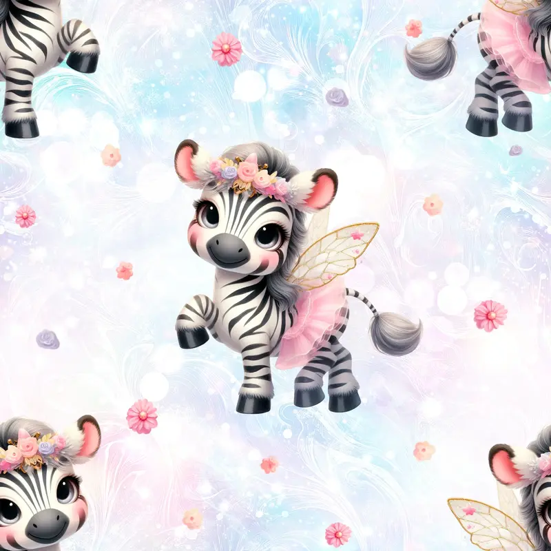 Zebra Fee | Zebra Stoff Meterware | Kinderstoff